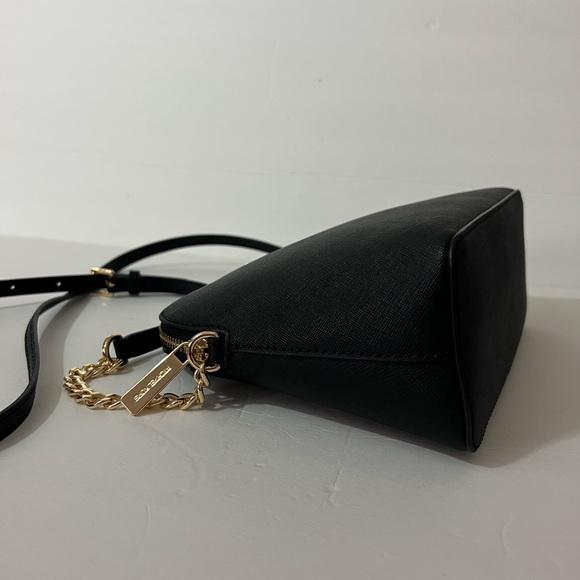 NWT MICHAEL KORS LEATHER CINDY DOME CROSSBODY BAG - Picture 8 of 10